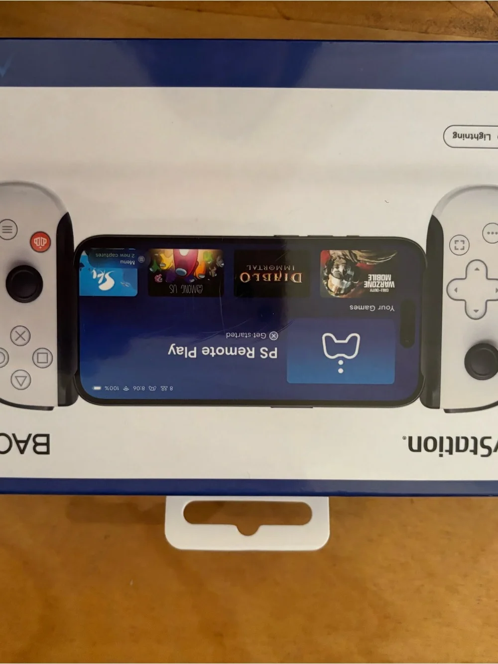 PS Remote Play Mobile Game Controller - White